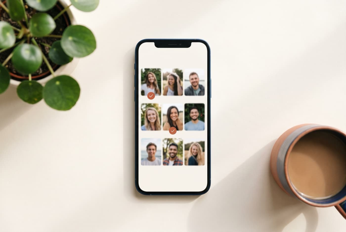Upload your selfies
